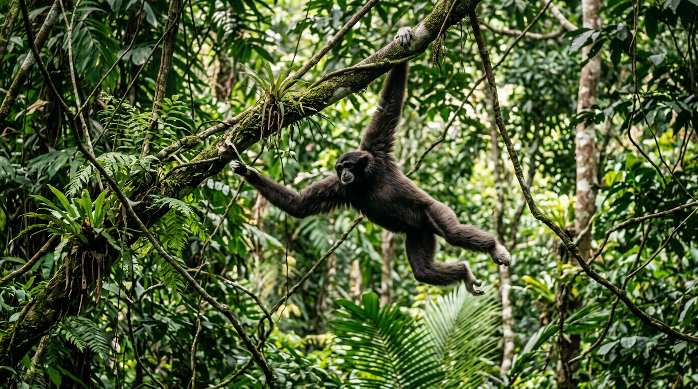 International Gibbon Day 2026 spotlights threats to Asia's swinging apes
